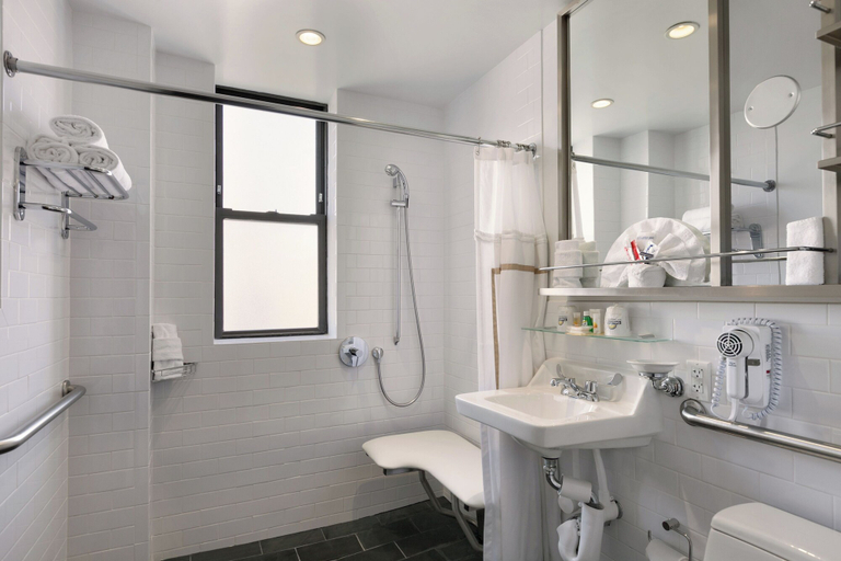 Bathroom 4, Night Hotel Broadway, New York