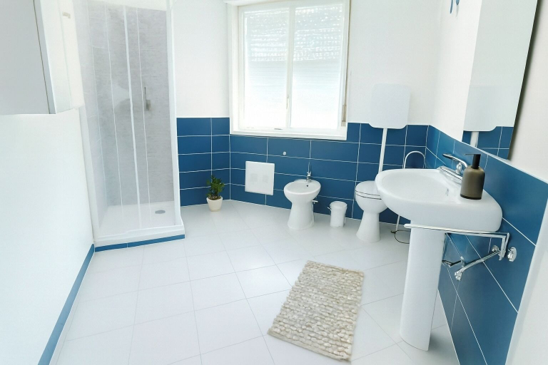 Bathroom, Appartamenti Abate Onda Blu Home Vista Mare Parking WiFi, Trapani
