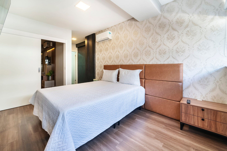 Bedroom 3, 864C Duplex 80 mts Mar Canto Grande SC, Bombinhas