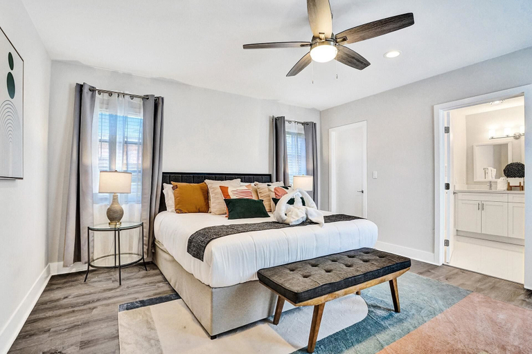 Bedroom 3, 7 Br Home with Pool Gameroom & Soccer, Broward
