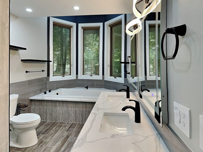Bathroom 4, Shoreline Chateau by Taylor Made Deep Creek, Garrett