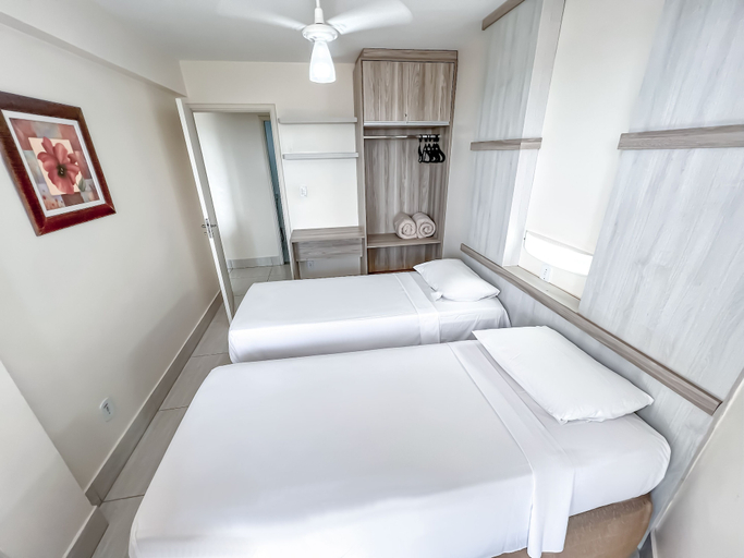 Bedroom 3, DiRoma Império Romano - Direto com o Grupo DiRoma - acesso ao Acqua Park com café da manhã, Caldas Novas