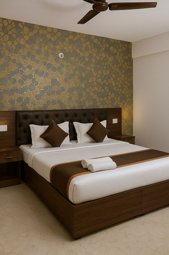 Bedroom 3, Sai Bliss International, Manyata Tech Park, Bangalore