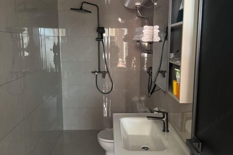 Bathroom 4, Jiayi Business Express Hotel, Yanbian Korean
