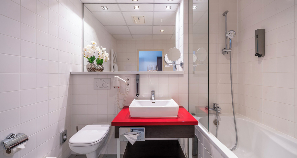 Bathroom 4, PLAZA INN Graz City, Graz