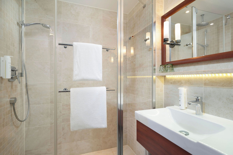 Bathroom 5, Das Karl (ehem. IBB Hotel Ingelheim), Mainz-Bingen