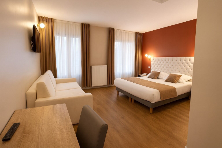 Bedroom 3, Thoiry Etoile Lodge, Sure Hotel Collection by Best Western, Yvelines
