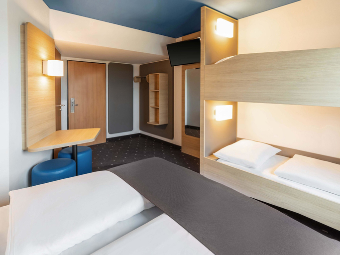 Bedroom 3, B&B Hotel Frankfurt-Hahn Airport, Rhein-Hunsrück-Kreis