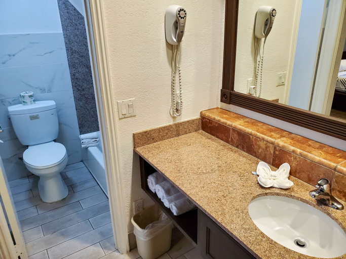 Bathroom 4, Studio 6 National City, CA - Naval Base San Diego, San Diego