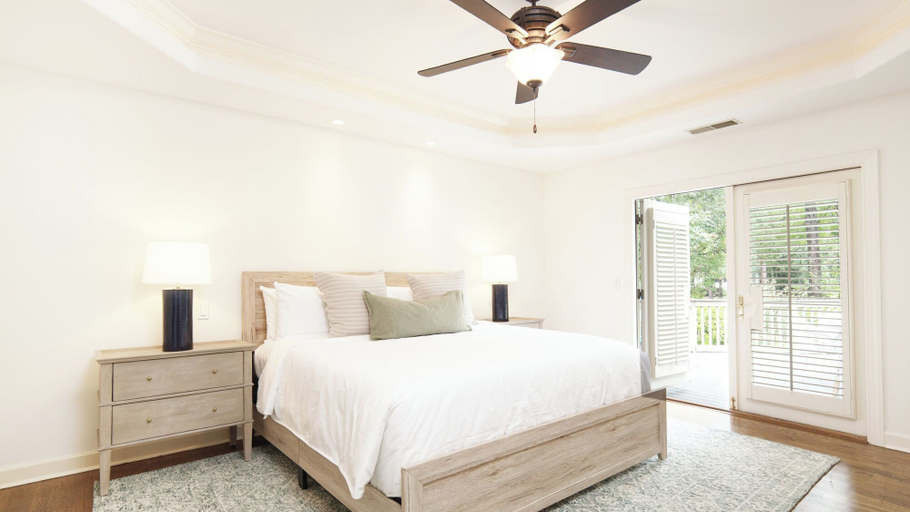 Bedroom 2, Hilton Lagoon by Avantstay Designer Home w/ Luxe Pool in Hilton Head, Beaufort