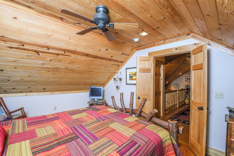 Bedroom 2, Tao House at Serenity Woods by Taylor Made Deep Creek, Garrett