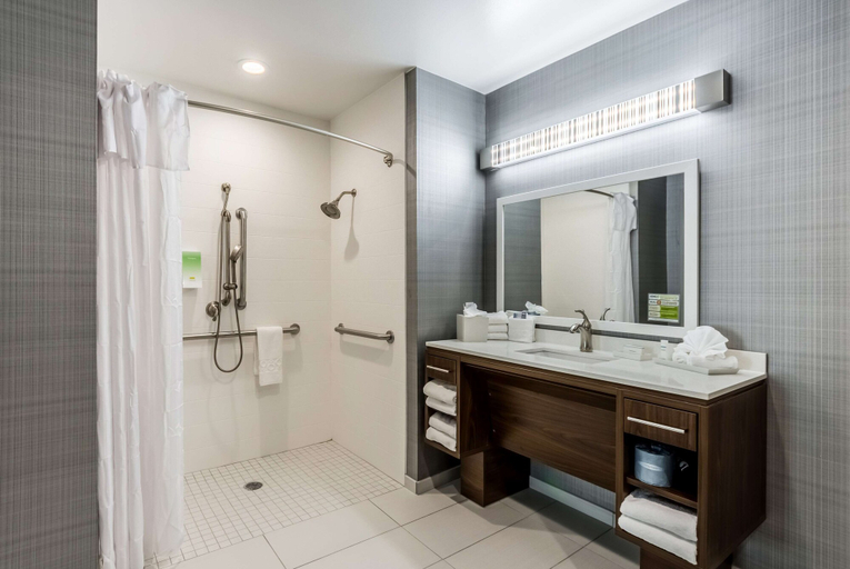 Bathroom 4, Home2 Suites by Hilton Fort Worth Northlake, Denton