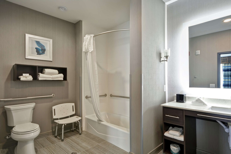 Bathroom 4, Homewood Suites by Hilton Conroe, Montgomery
