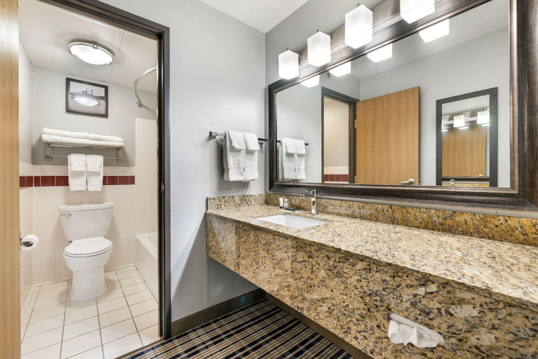 Bathroom 4, AmericInn by Wyndham Bismarck, Burleigh