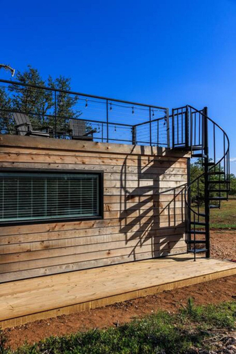 Exterior & Views 2, New The Saguaro-tiny Shipping Container Home, Gillespie