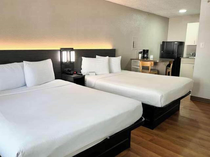 Bedroom 2, Studio 6 Extended Stay - Austin, TX - Midtown, Travis