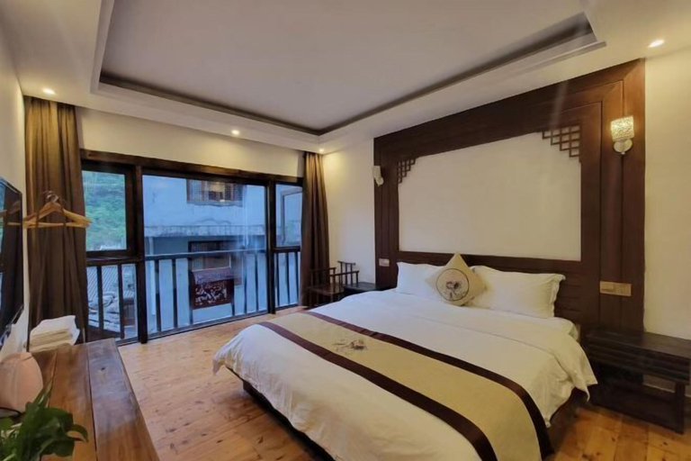 Bedroom 3, Phoenix Shaxi Courtyard Homestay, Xiangxi Tujia and Miao
