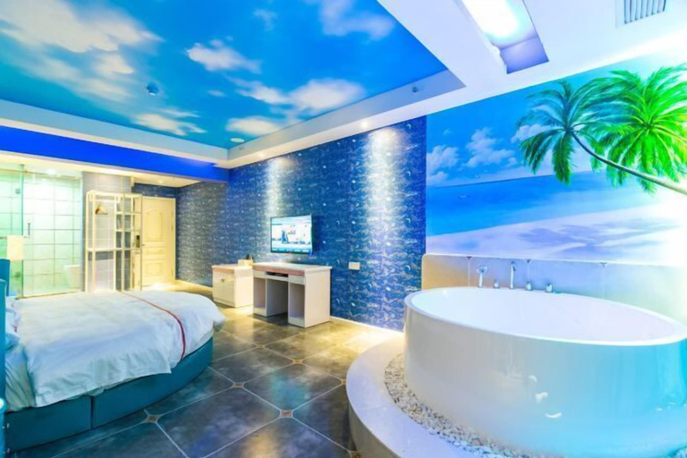 Bedroom 3, Kezhilian Theme Hotel, Xishuangbanna Dai