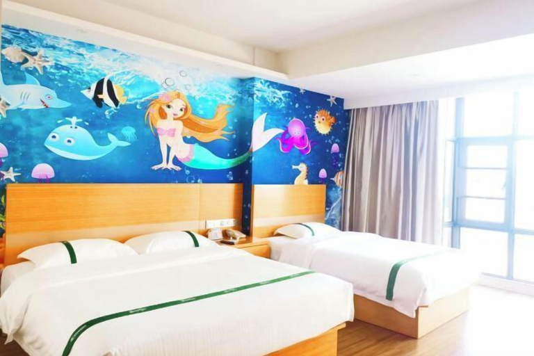 Bedroom 3, GreenTree Inn (Qionghai Boao High-speed Railway Station), Hainan