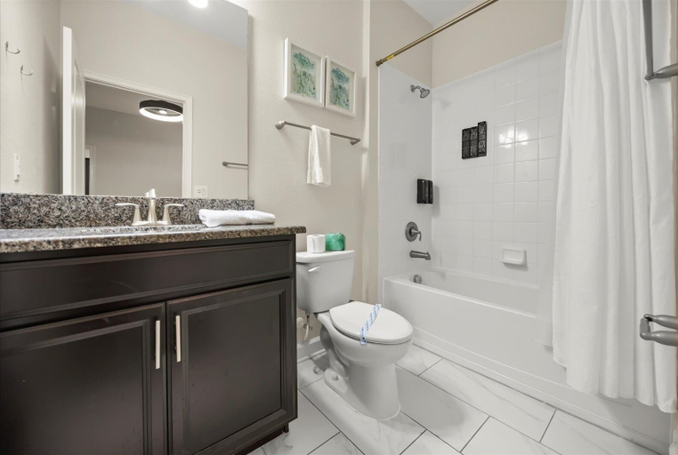 Bathroom 4, Champions Gate Oasis: Private Pool & Arcade Fun! 6 Bedroom Villa by RedAwning, Osceola