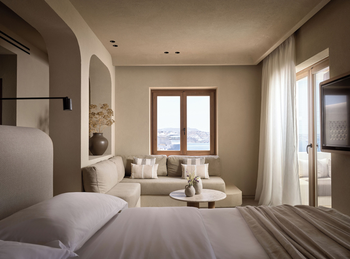 Bedroom 3, Omeon Mykonos, South Aegean