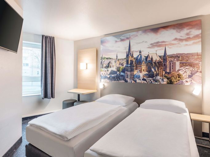 Bedroom 2, B&B Hotel Aachen-Hbf, Städteregion Aachen