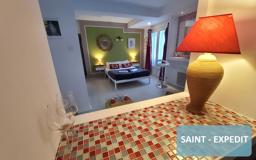 Bedroom 5, La Residence Au Berceau de Bernadette, Hautes-Pyrénées