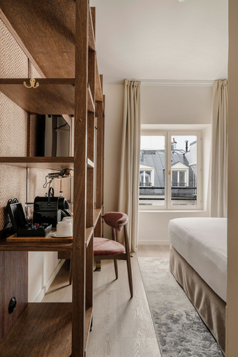 Bedroom 2, Hotel Pulitzer Paris, Paris