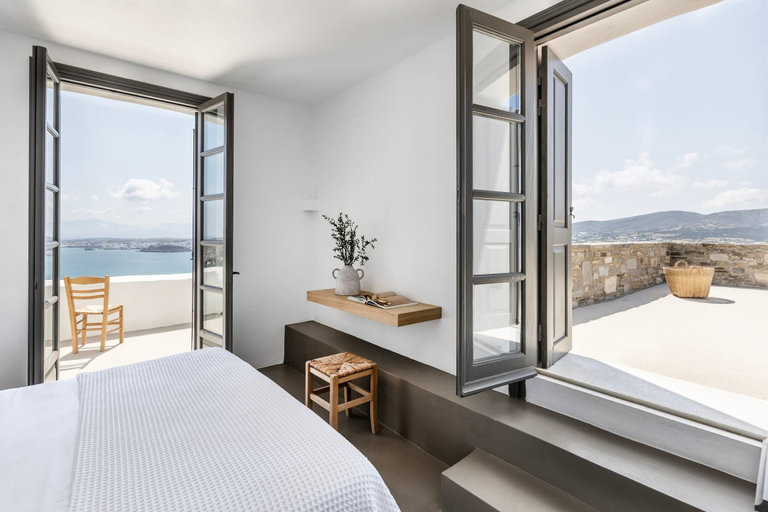 Bedroom 2, Azure 5 Bedroom Villa Sea View Private Pool, South Aegean