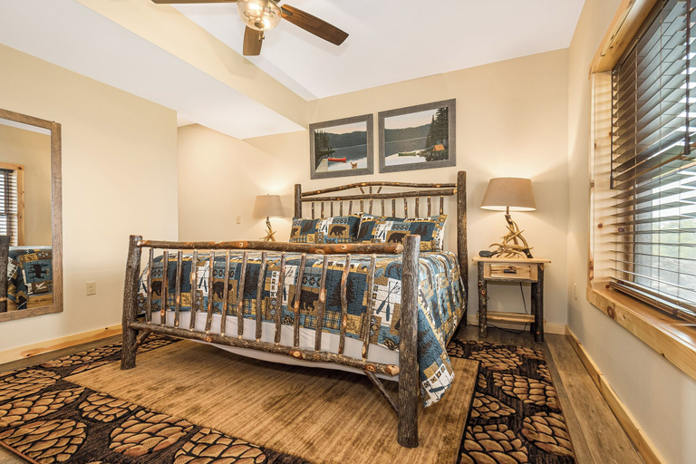 Bedroom 2, Longview Lodge by Taylor Made Deep Creek, Garrett