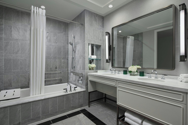 Bathroom 5, The Ritz-Carlton, Charlotte, Mecklenburg