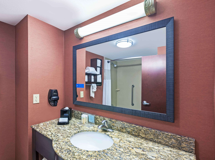 Bathroom 4, Hampton Inn & Suites Morgan City, Saint Mary