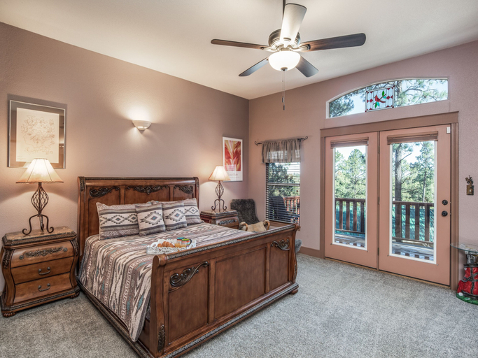 Bedroom 2, Casa Escondida by Ruidoso Vacation Rentals, Lincoln
