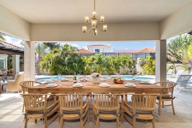 Food & Drinks 5, Upscale Ocean View Villa With Pool + Outdoor Kitchen