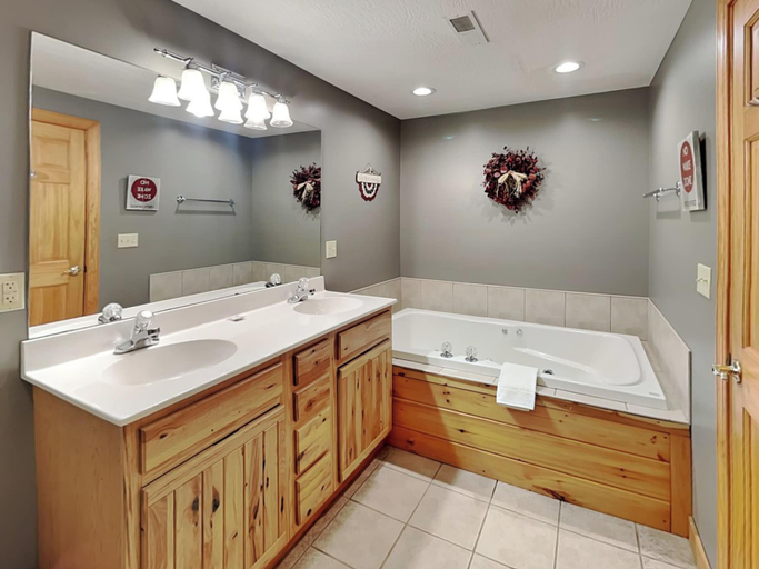 Bathroom 4, Midnight Dip by Taylor Made Deep Creek, Garrett