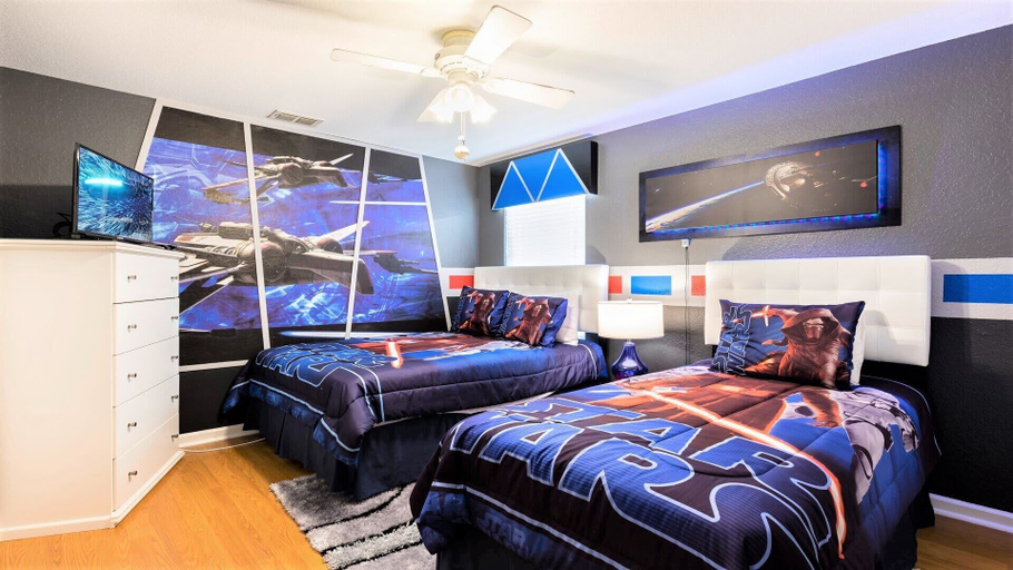Bedroom 3, Windsor Hills 5br Private Pool, Near Disney, Osceola