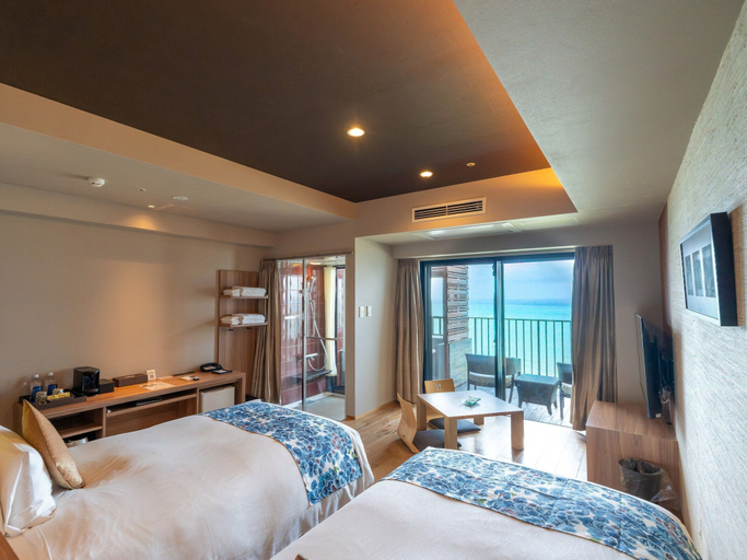 Bedroom 3, Ryukyu Onsen Senagajima Hotel, Naha