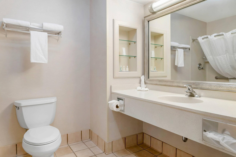 Bathroom 5, Quality Inn & Suites Monroe, Monroe