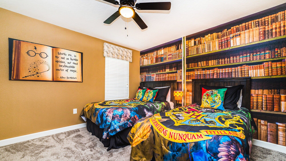 Bedroom 3, Spacious Resort Home: Pool, Theater, & More, Osceola