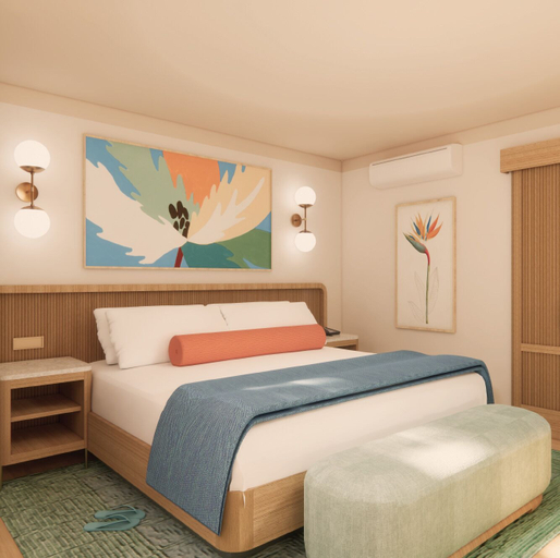 Bedroom 3, The Pavilion Hotel, Los Angeles