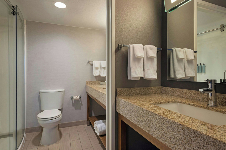 Bathroom 5, Courtyard by Marriott Sacramento Midtown, Sacramento