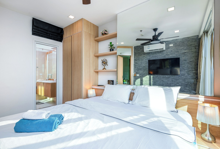 Bedroom 3, Panoramic Sea, City And Mountain Views by City Garden Tower, Pattaya