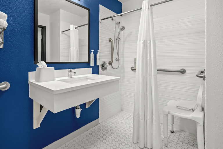 Bathroom 5, Spark by Hilton Macon North, Bibb