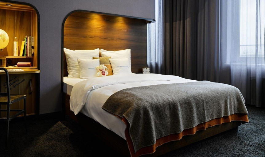 Bedroom 4, 25hours Hotel HafenCity, Hamburg