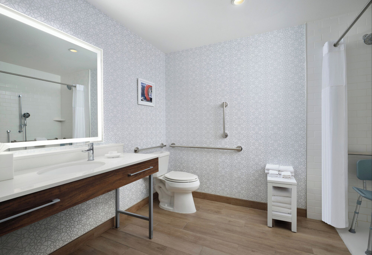 Bathroom 4, Hampton Inn & Suites Arroyo Grande/Pismo Beach Area, CA, San Luis Obispo