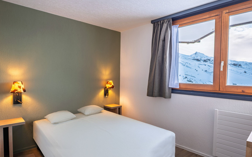 Bedroom 2, Odalys Résidence Tourotel, Savoie