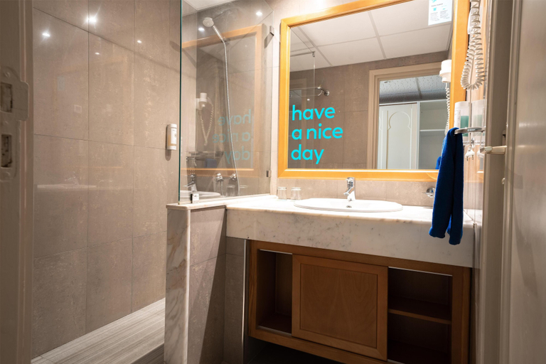 Bathroom, Calimera Yati Beach - All Inclusive, Djerba Midoun