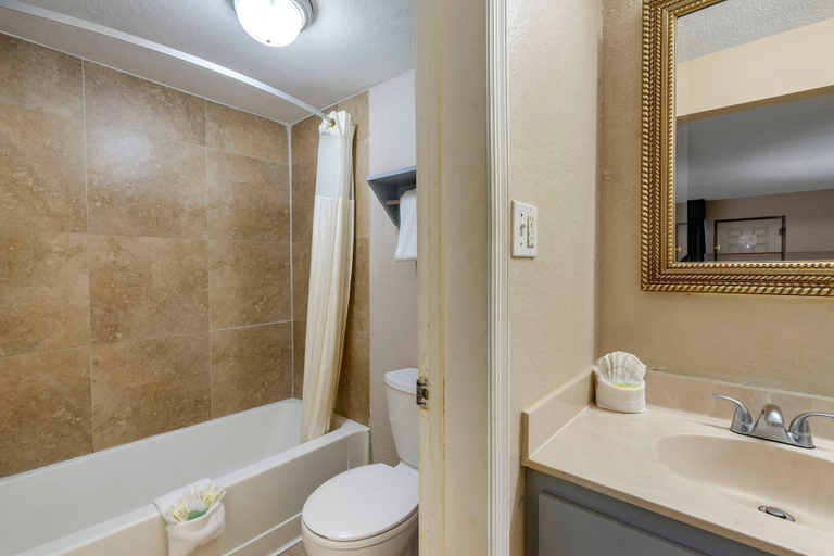 Bathroom 4, Rodeway Inn Clearwater - Dunedin, Pinellas