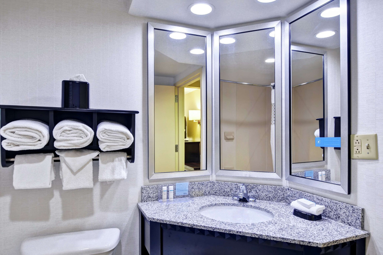 Bathroom 4, Hampton Inn Mobile-East Bay/Daphne, Baldwin