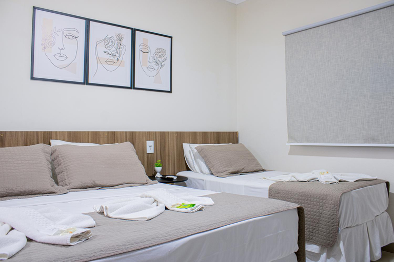 Bedroom 2, Hotel Cheffer, Porto Ferreira